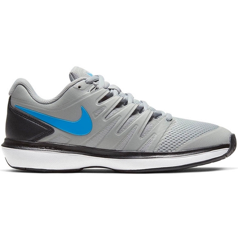 Nike Air Zoom Prestige Men's Tennis Shoe Grey/blue Nike Air Zoom Prestige Men's Tennis Shoe Grey/blue