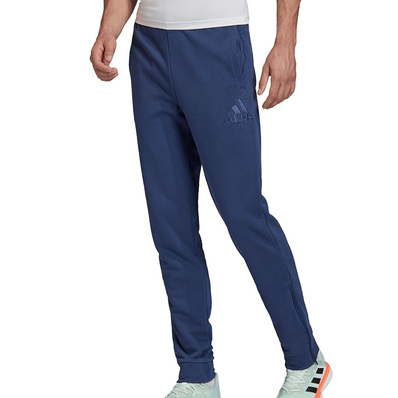 Adidas Graphic Men's Tennis Pants Indigo