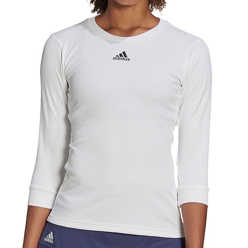 Adidas Heat Ready 3/4 Women's Tennis Top White
