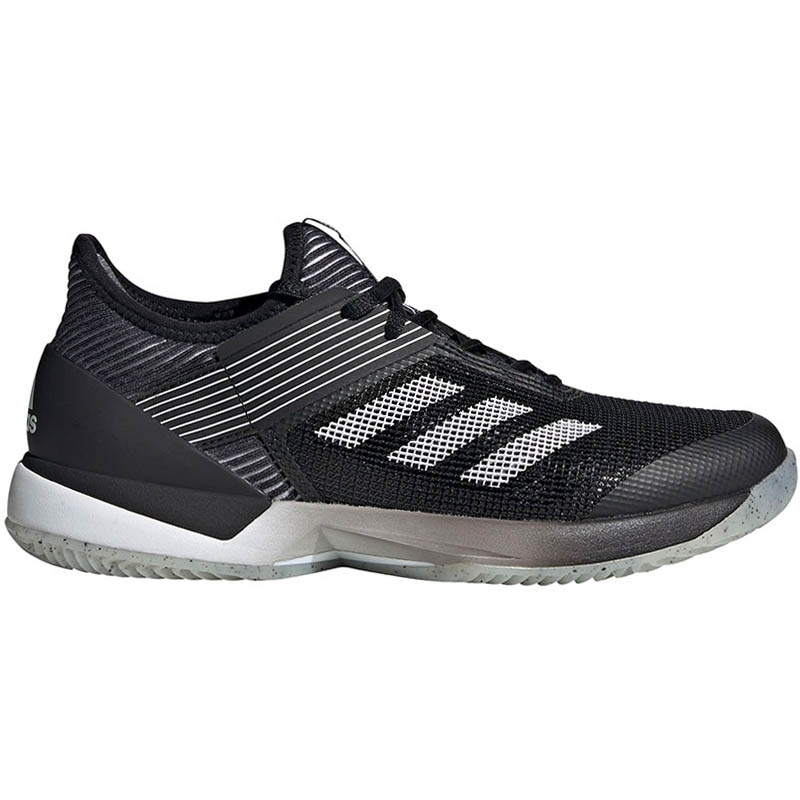 Adidas Adizero Ubersonic 3 Clay Women's Tennis Shoe Black/white