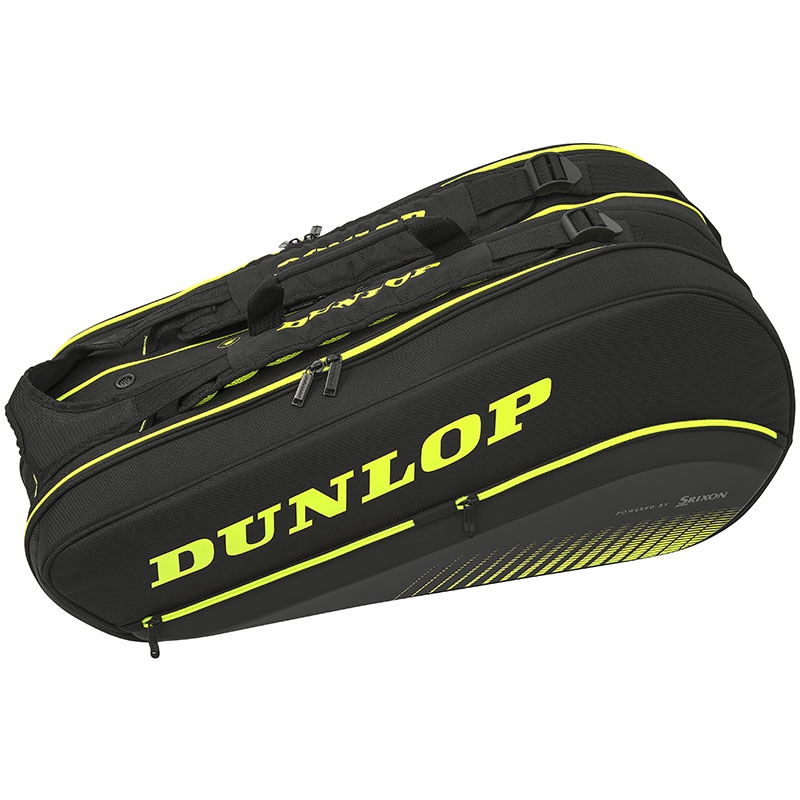 Dunlop SX Performance 8 Racquet Tennis Bag Black/yellow