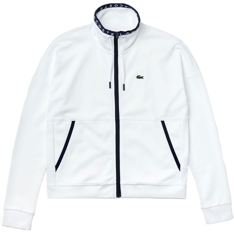 lacoste taped track jacket