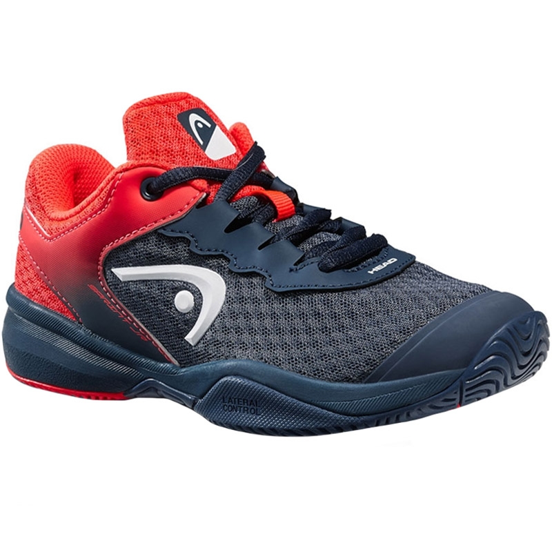 Head Sprint 3.0 Junior Tennis Shoe Navy/red
