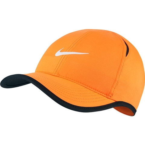 orange nike cap 