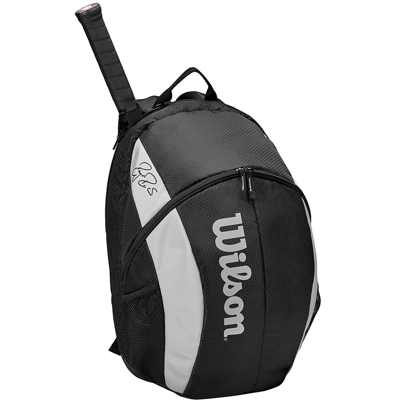 The Wilson RF Team Tennis Backpack Black