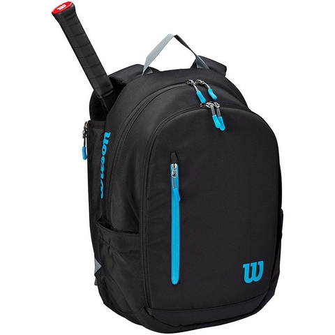 NEW Wilson Ultra V3 Tennis Backpack Black and Blue 