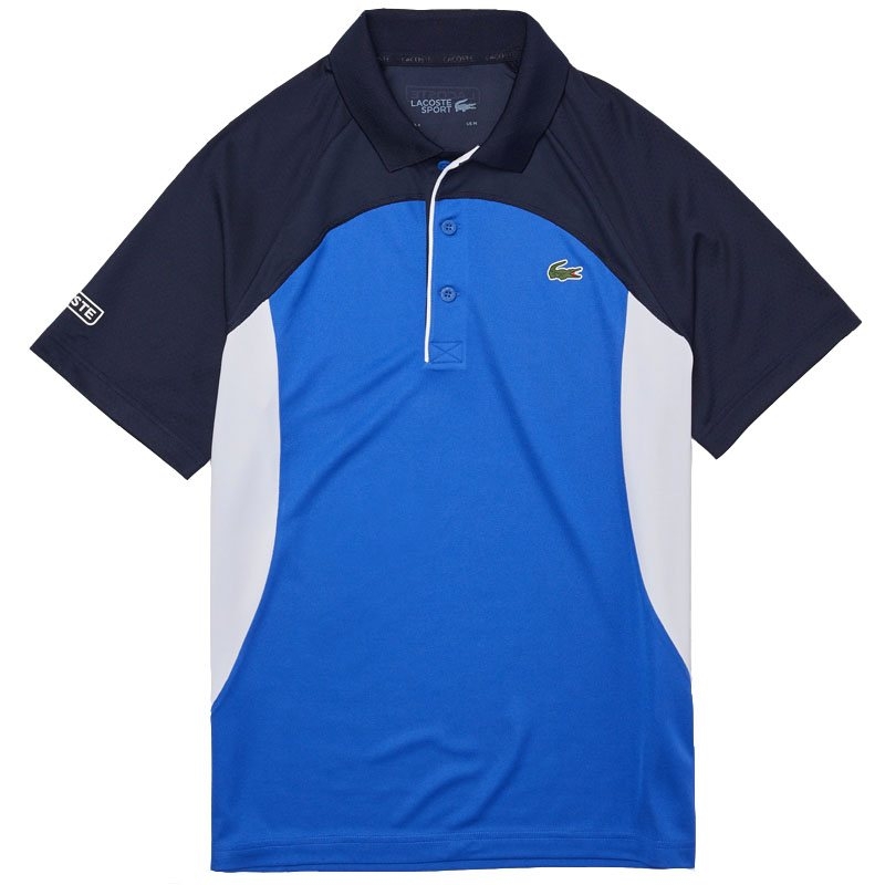 Lacoste Colorblock Men's Tennis Polo Blue/navy/white