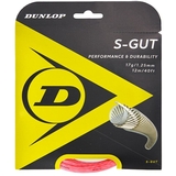  Dunlop Synthetic Gut 17 Tennis String Set - Pink