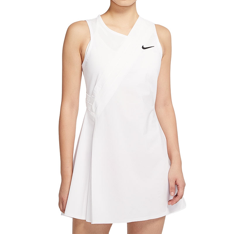 Download Nike Court Maria Women's Tennis Dress White/black