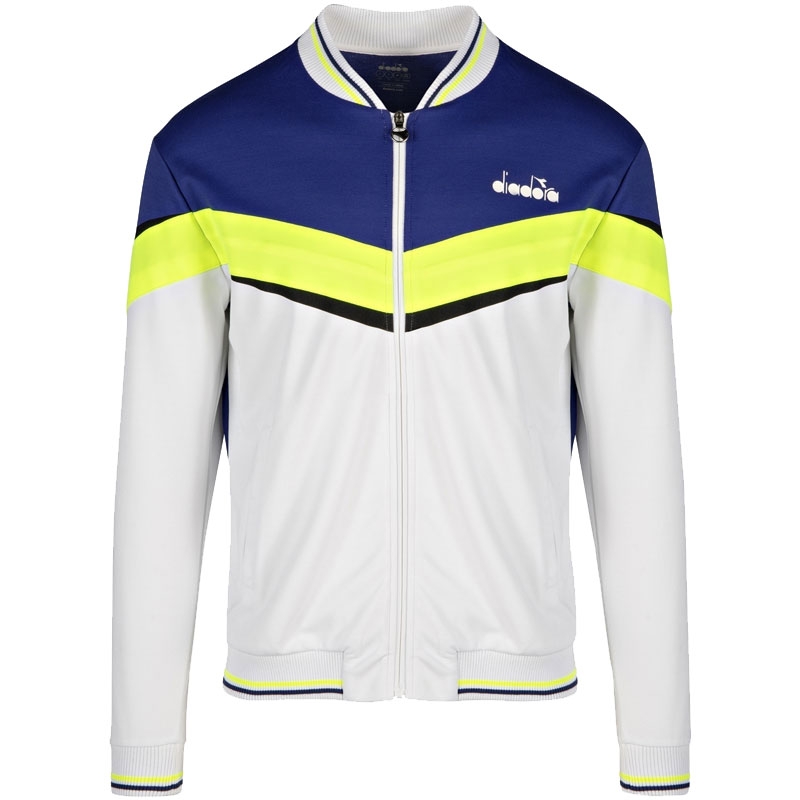 Diadora Men's Tennis Jacket White/royal
