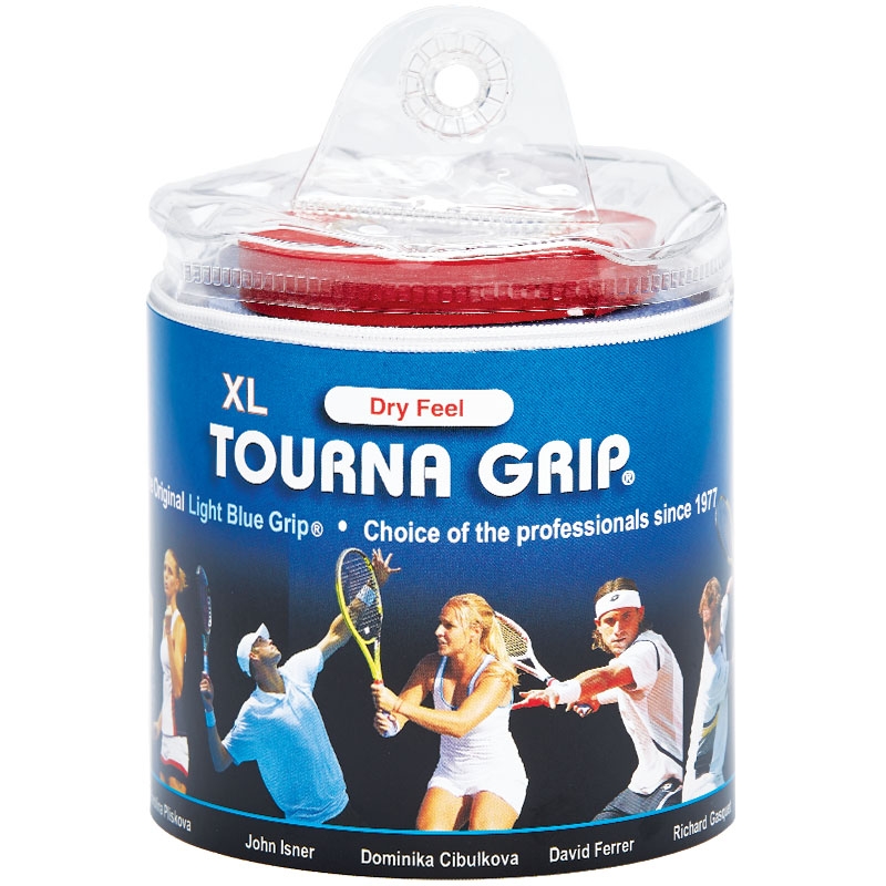 Dry Feel Blue Tourna GRIP Original 30 Pack Tennis Badminton Overgrip 
