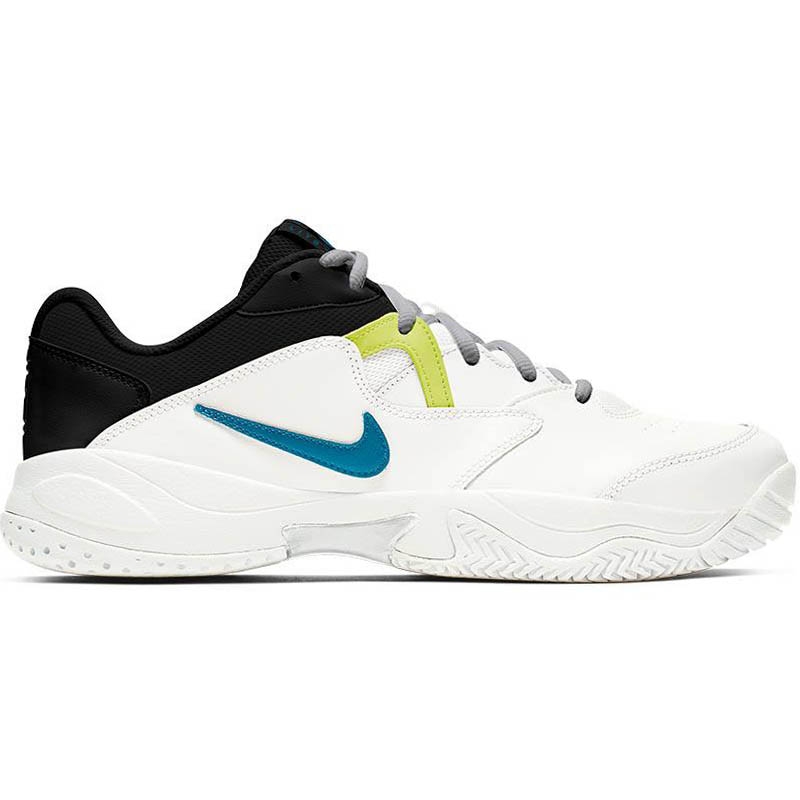 Nike Court Lite 2 Men's Tennis Shoe White/lime