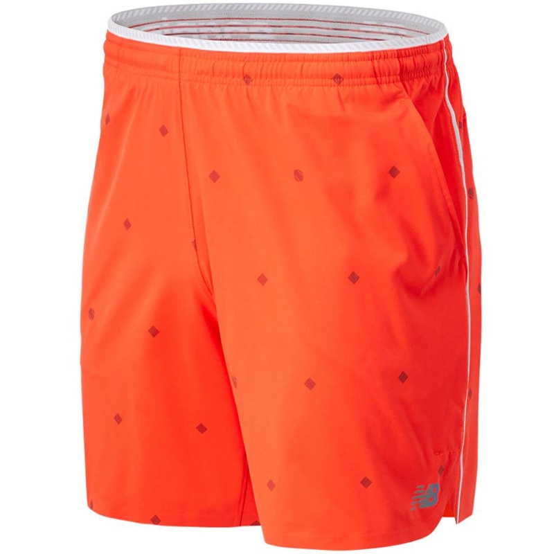 New Balance Printed Tournament Men's Tennis Short Neoflame
