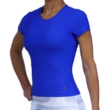  Lacoasports Comfort Mesh Short Sleeves Women's Tennis Top
