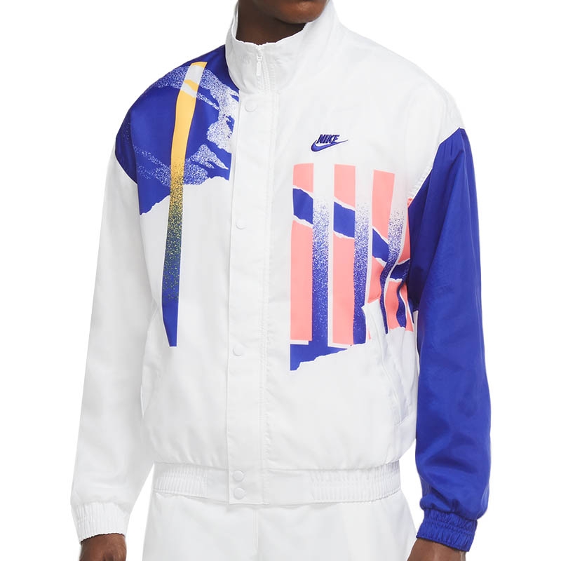 Nike Court NY Men's Tennis Jacket White/ultramarine