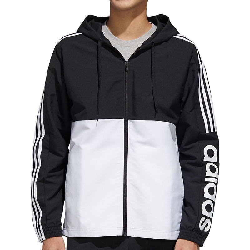 Adidas Essential Colorblock Men's Windbreaker Black/white