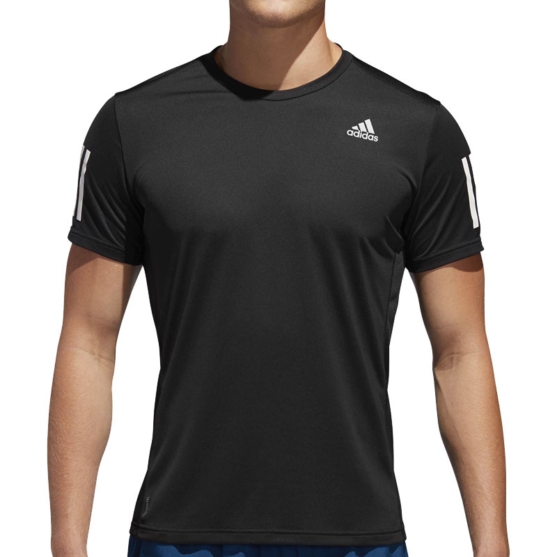 Adidas Own The Run Men's Tee Black/white