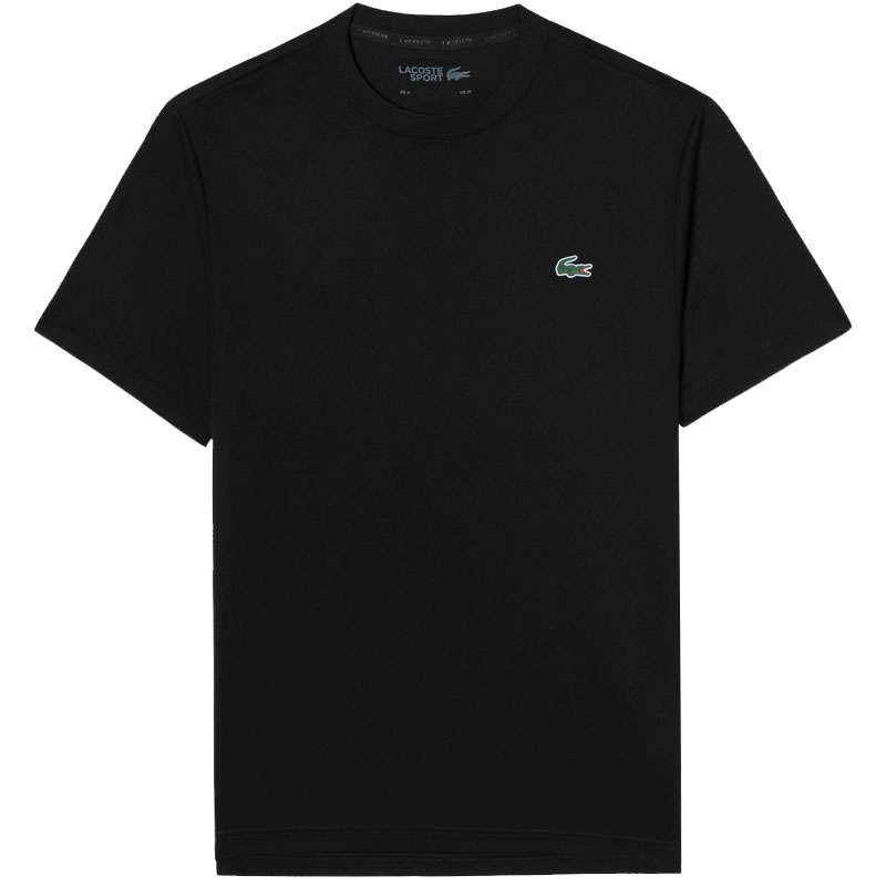 Lacoste Sport Breathble Pique Men's Tennis T-Shirt Black