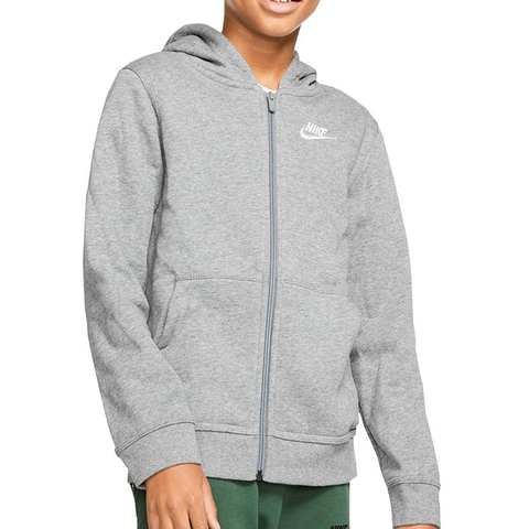 club full zip hoodie french terry