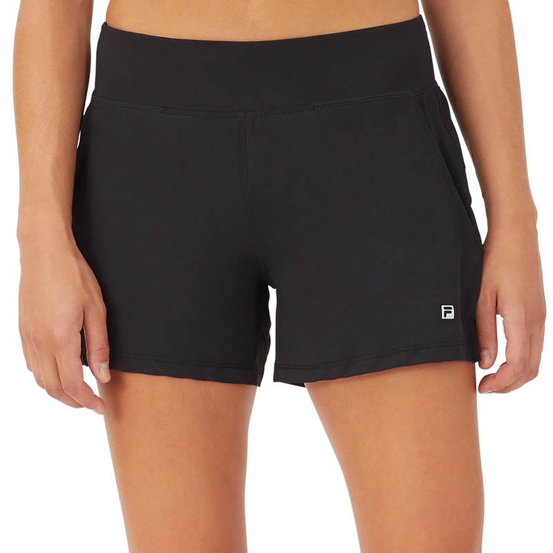 Fila Double Layer Women`s Tennis Short Black