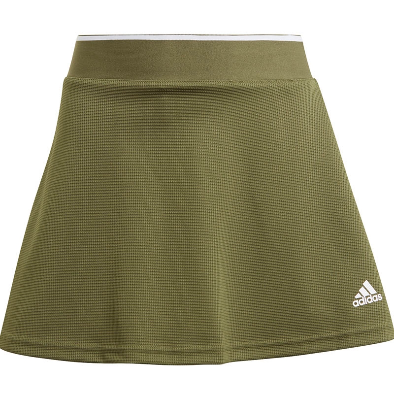Adidas Club Girls' Tennis Skirt Wildpine/white