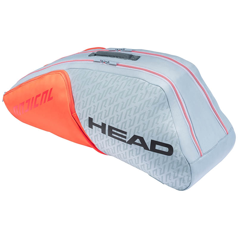 Head Radical 6R Combi Tennis Bag Grey/orange