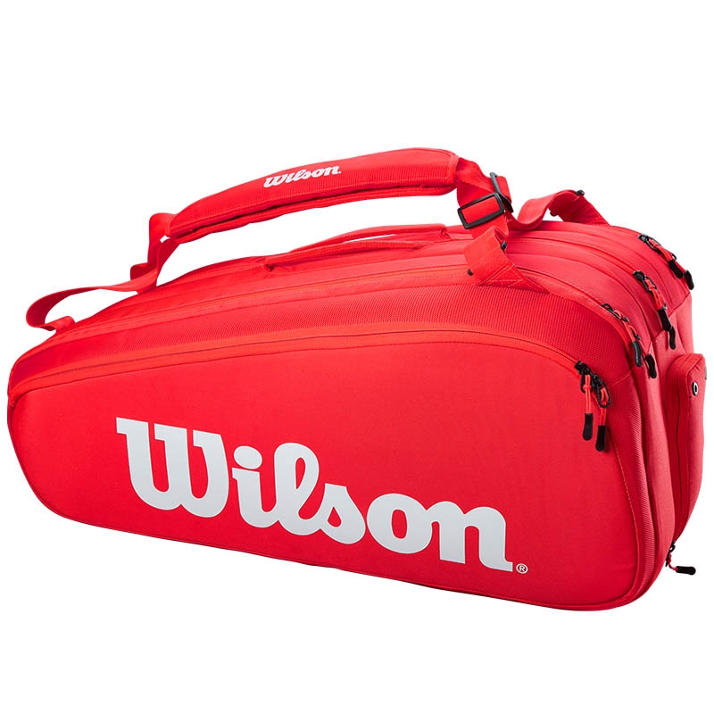 Wilson Super Tour 15 Pack Tennis Bag Red