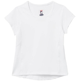  Fila Short Sleeve Girls ' Tennis Top