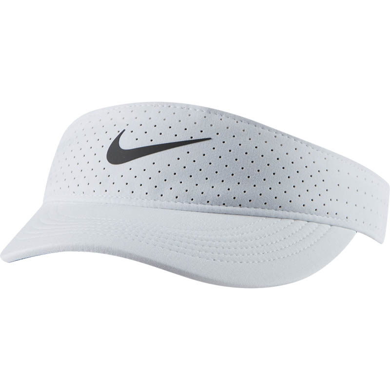white nike visor women's