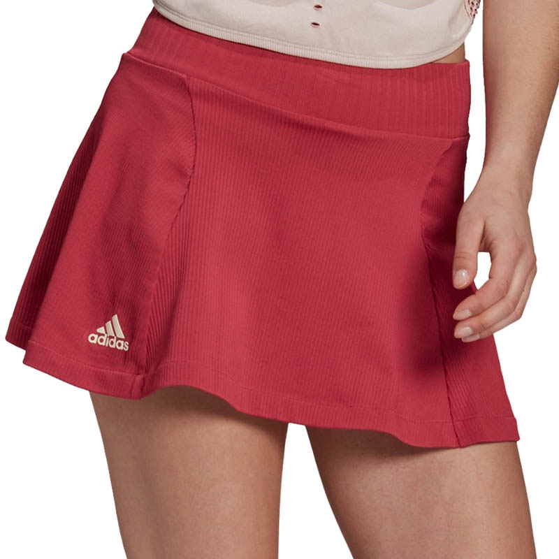 Adidas Knit Prime Blue Women's Tennis Skirt Wildpink