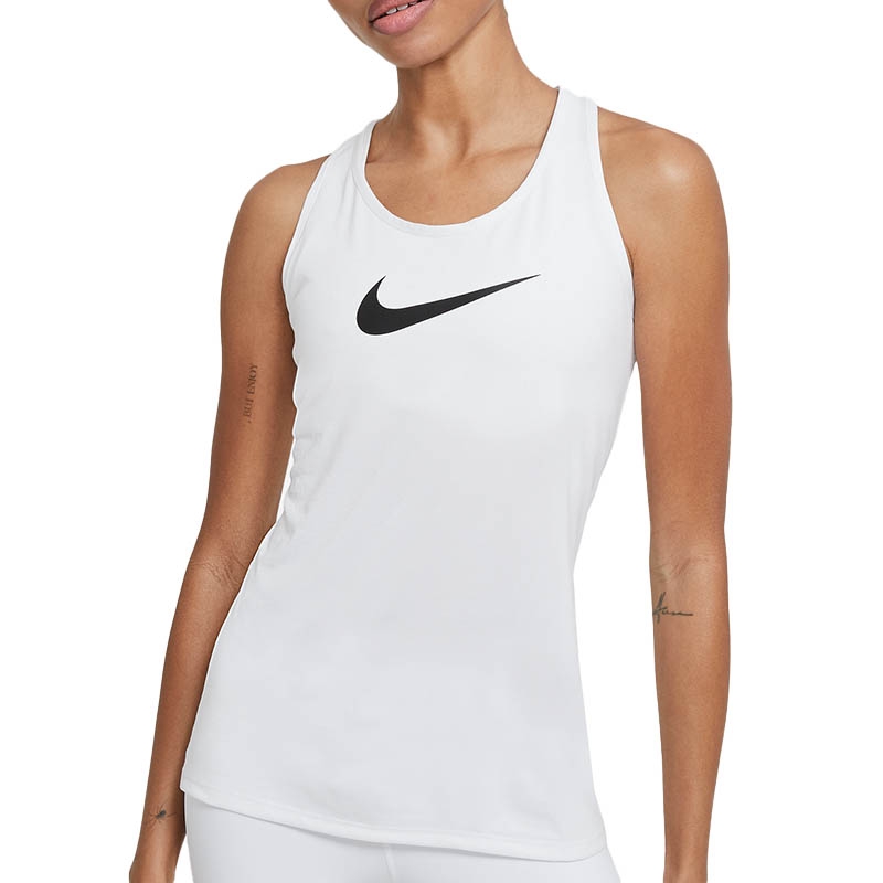 facultativo cojo emprender Nike Dri-Fit Women's Tank White/black