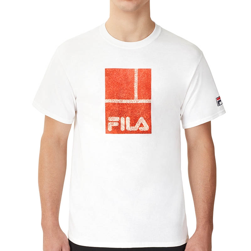 Fila Paris Men's Tennis Tee White