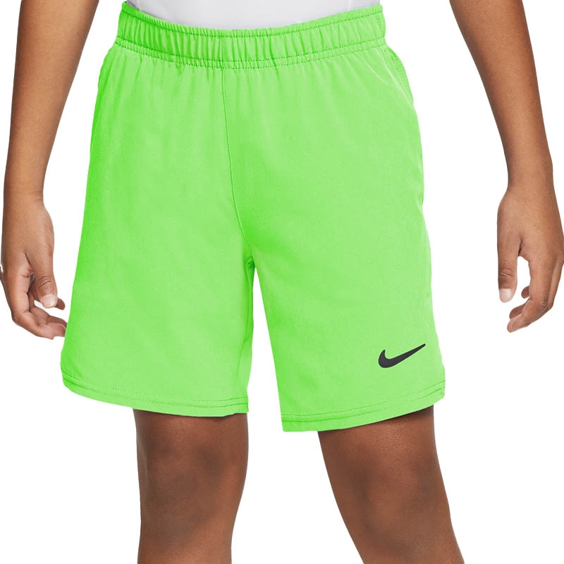 Nike Court Ace Boys' Tennis Short Limeglow/black