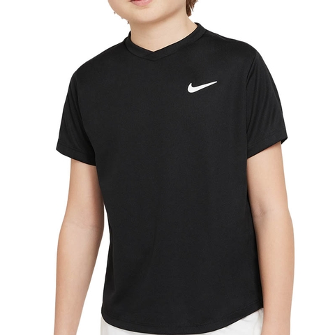 Nike Court Dri-Fit Victory Tennis Tee Black