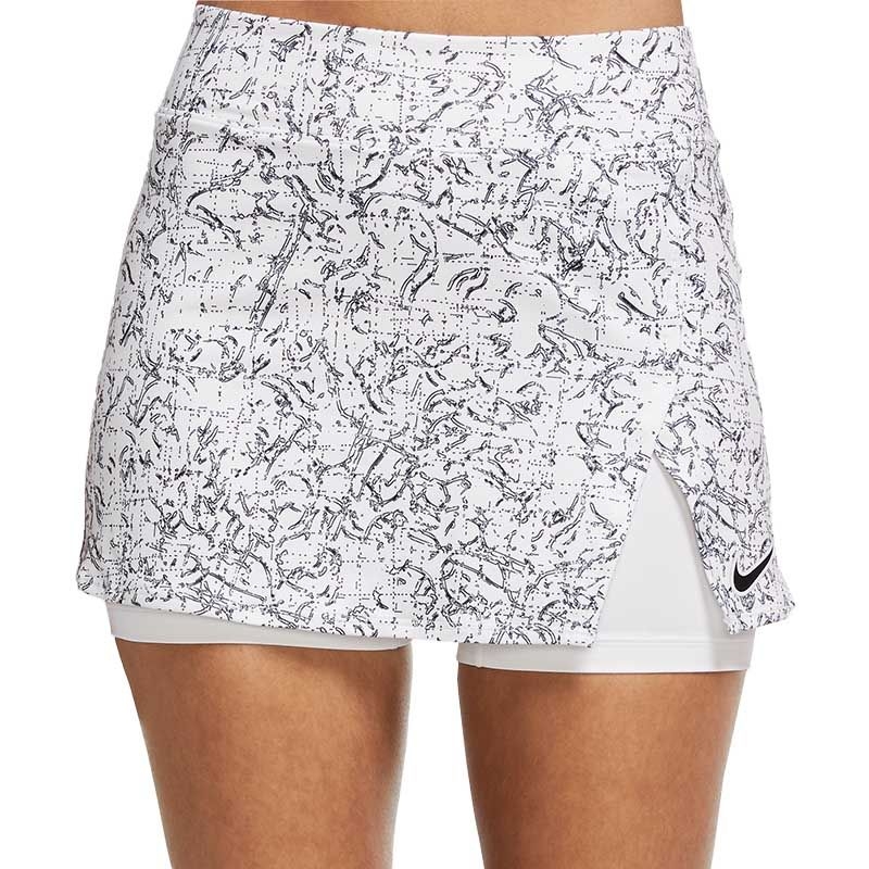 nikecourt victory tennis skirt white