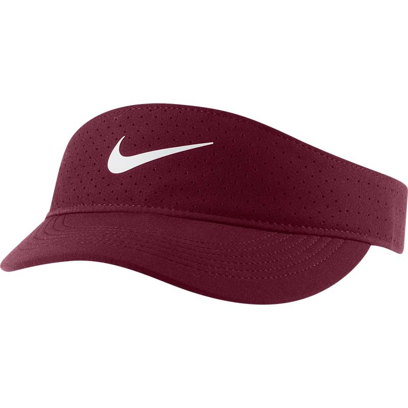 Harden forvirring Demon Play Nike Court Advantage Women's Tennis Visor Darkbeetroot/white