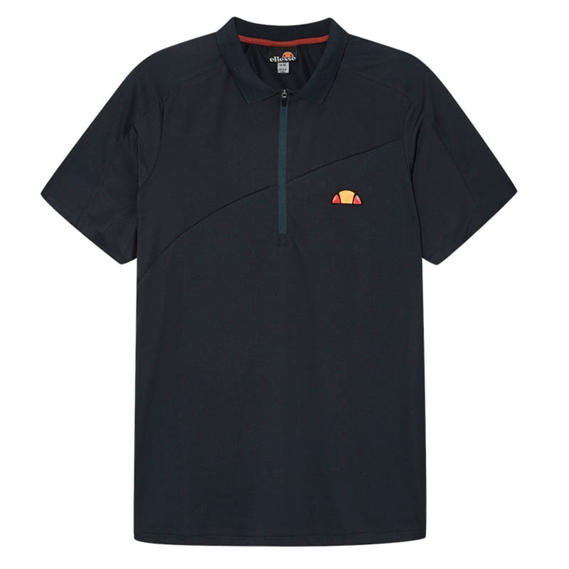 Ellesse Sicoli Men's Tennis Polo Navy