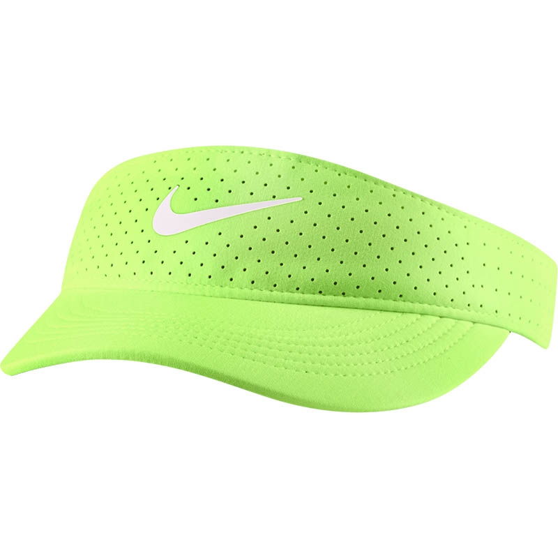 Nike Advantage Women's Tennis Visor Limeglow/white