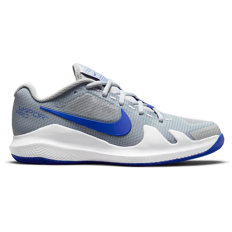 Nike Vapor Pro Junior Tennis Shoe Grey/royal