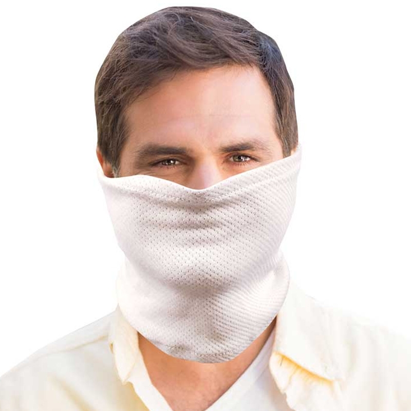 Jade Cooling Neck Gaiter/Face Cover White