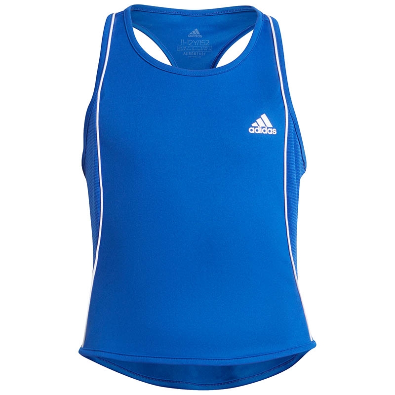Adidas Pop Up Girls' Tennis Tank Blue