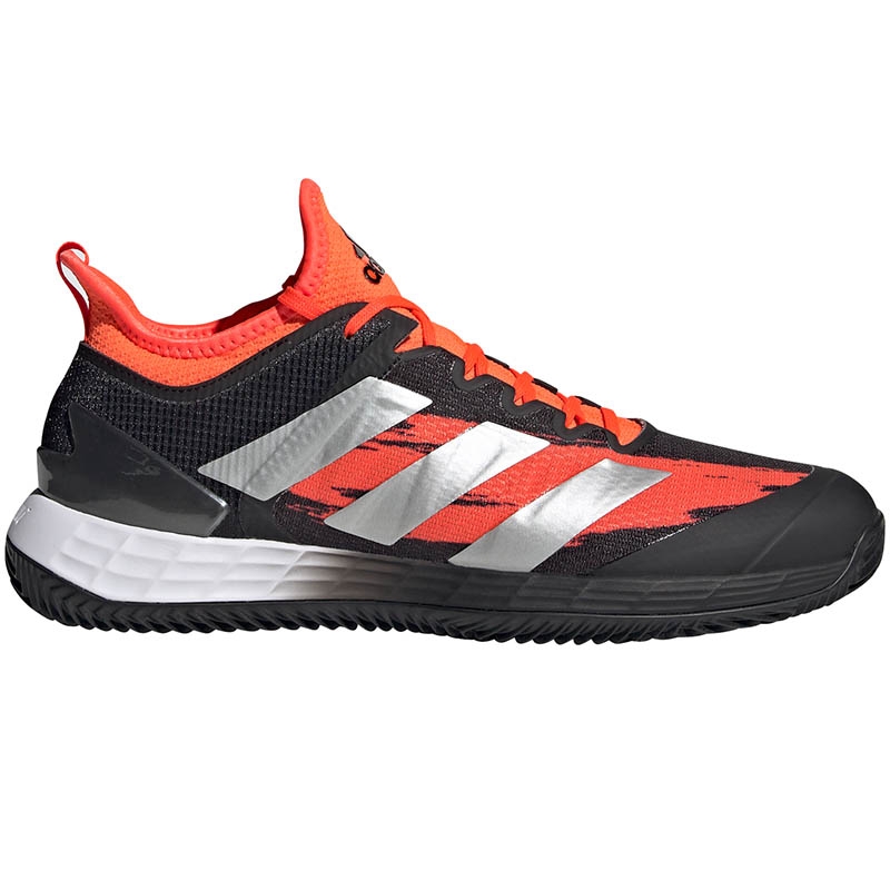 Adidas Adizero Ubersonic 4 Clay Men's Tennis Shoe Black/silver/red
