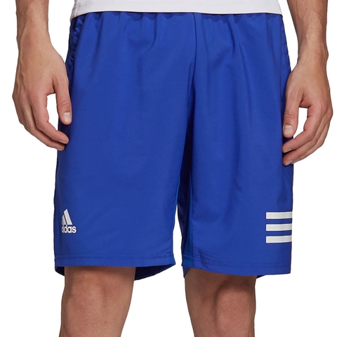 Adidas Club Stripes 9 Men's Short Blue/white