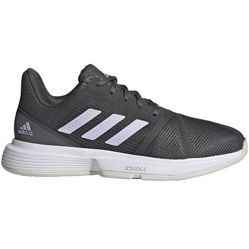 Adidas CourtJam Women's Tennis Shoe Grey/purple