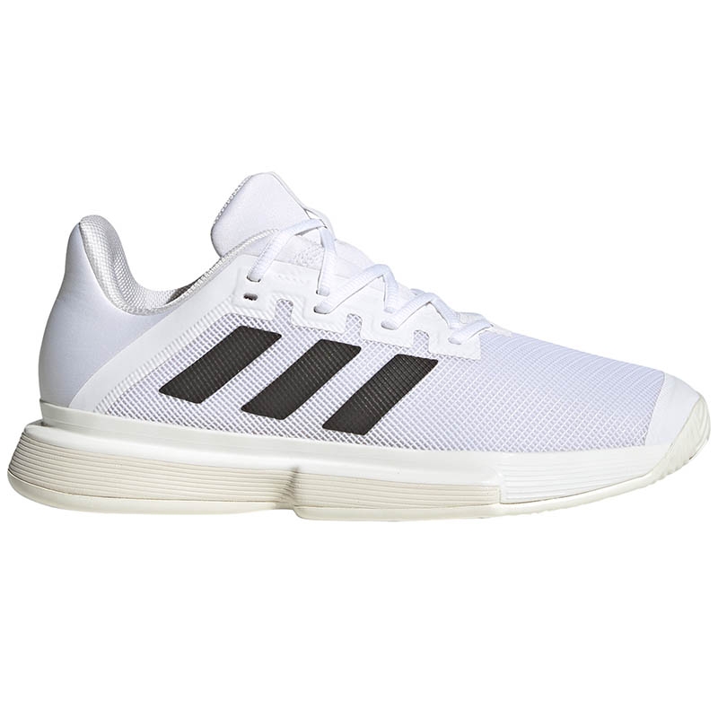 Adidas SoleMatch Bounce Men's Tennis Shoe White/black