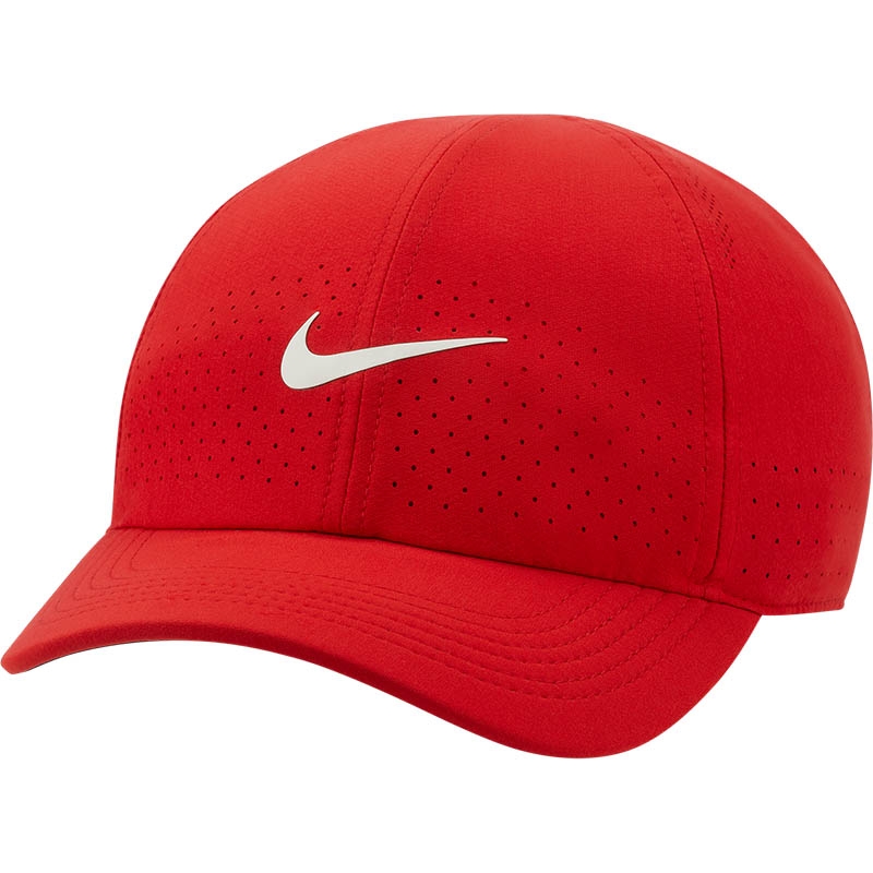 Nike Aerobill Advantage Unisex Tennis Hat Red/white