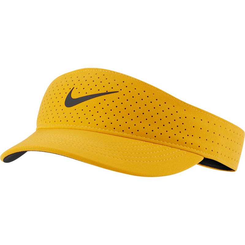 natural sociedad ballena Nike Court Advantage Women's Tennis Visor Gold/black