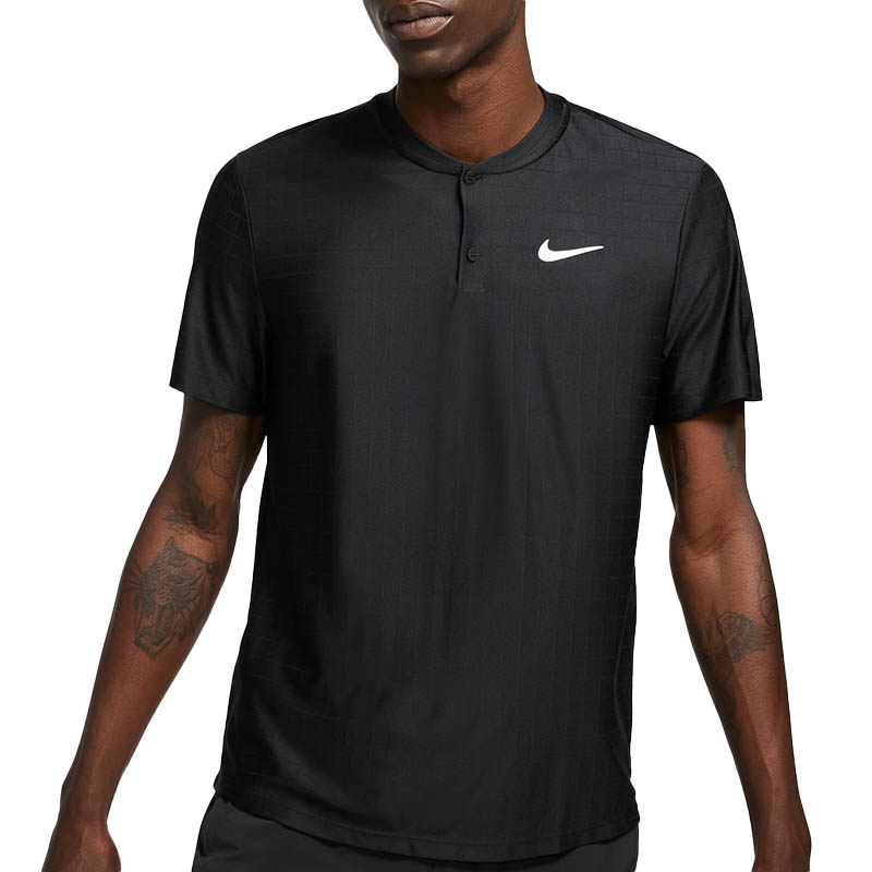 Oprechtheid Landelijk Hij Nike Court Advantage Men's Tennis Polo Black/white