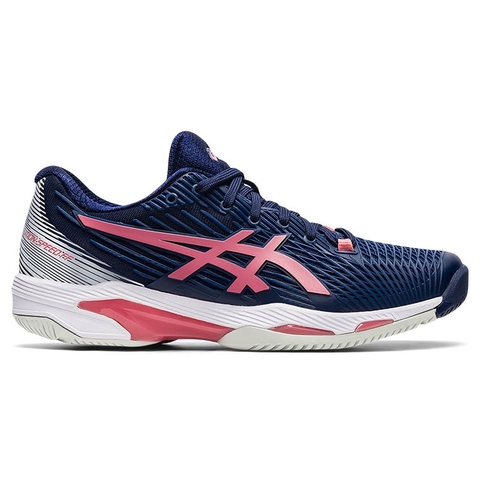 Asics Solution FF 2 Women's Tennis Shoe Peacoat/smokeyrose