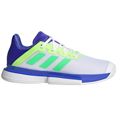 At bygge pumpe Rust Adidas SoleMatch Bounce Men's Tennis Shoe Sonicink/green/white